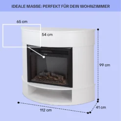 Loloru Elektrokamin Heizlüfter 900/1800W Wochentimer Fernbedienung -Deutschland Klarstein Verkaufs-Shop 10038631 de 0005 usp