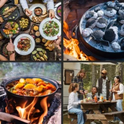 Guernsey Premium Dutch Oven 6.0 BBQ-Topf Gusseisen Größe M / 6 Qt -Deutschland Klarstein Verkaufs-Shop 10038638 de 0005 usp