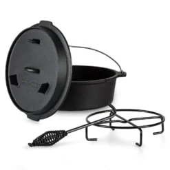 Guernsey Premium Dutch Oven 6.0 BBQ-Topf Gusseisen Größe M / 6 Qt