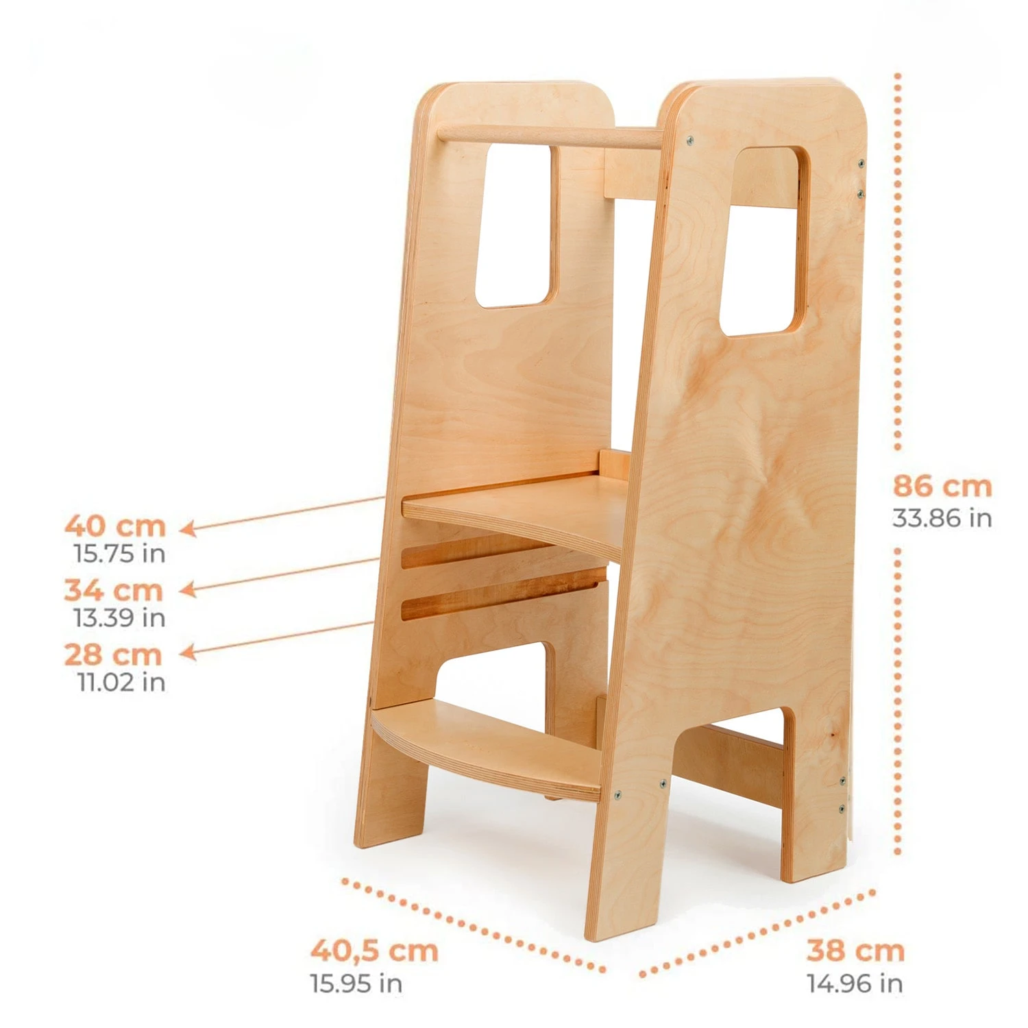 Ully Lernturm Kletterhilfe Montessori Multiplex 40,5x86x38cm Ully Lernturm Kletterhilfe Montessori Multiplex 40,5x86x38cm -Deutschland Klarstein Verkaufs-Shop 10038662 yy 0007 logo