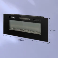 Galeras Elektrischer Wand- Und Einbaukamin 1800 W LED 3 Farben Timer -Deutschland Klarstein Verkaufs-Shop 10038687 yy 0008 logo