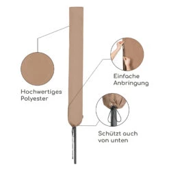 Shield Premium Schutzhülle Sonnenschirm Bis Ø 300 Cm UV-beständig -Deutschland Klarstein Verkaufs-Shop 10038725 de 0003 logo