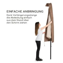 Shield Premium Schutzhülle Sonnenschirm Bis Ø 300 Cm UV-beständig -Deutschland Klarstein Verkaufs-Shop 10038725 de 0004 logo