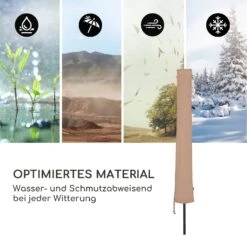 Shield Premium Schutzhülle Sonnenschirm Bis Ø 300 Cm UV-beständig -Deutschland Klarstein Verkaufs-Shop 10038725 de 0007 logo