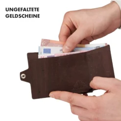 ZNAP Slim Wallet 12 Karten Münzfach 8 X 1,8 X 6 Cm (BxHxT) RFID-Schutz -Deutschland Klarstein Verkaufs-Shop 10038735 de 0004 logo
