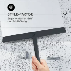 Blaze Duschabzieher 28 Cm Silikonumhüllung Edelstahlkern Modernes Design 2 Blaze Duschabzieher 28 Cm Silikonumhüllung Edelstahlkern Modernes Design -Deutschland Klarstein Verkaufs-Shop 10039056 de 0003 usp