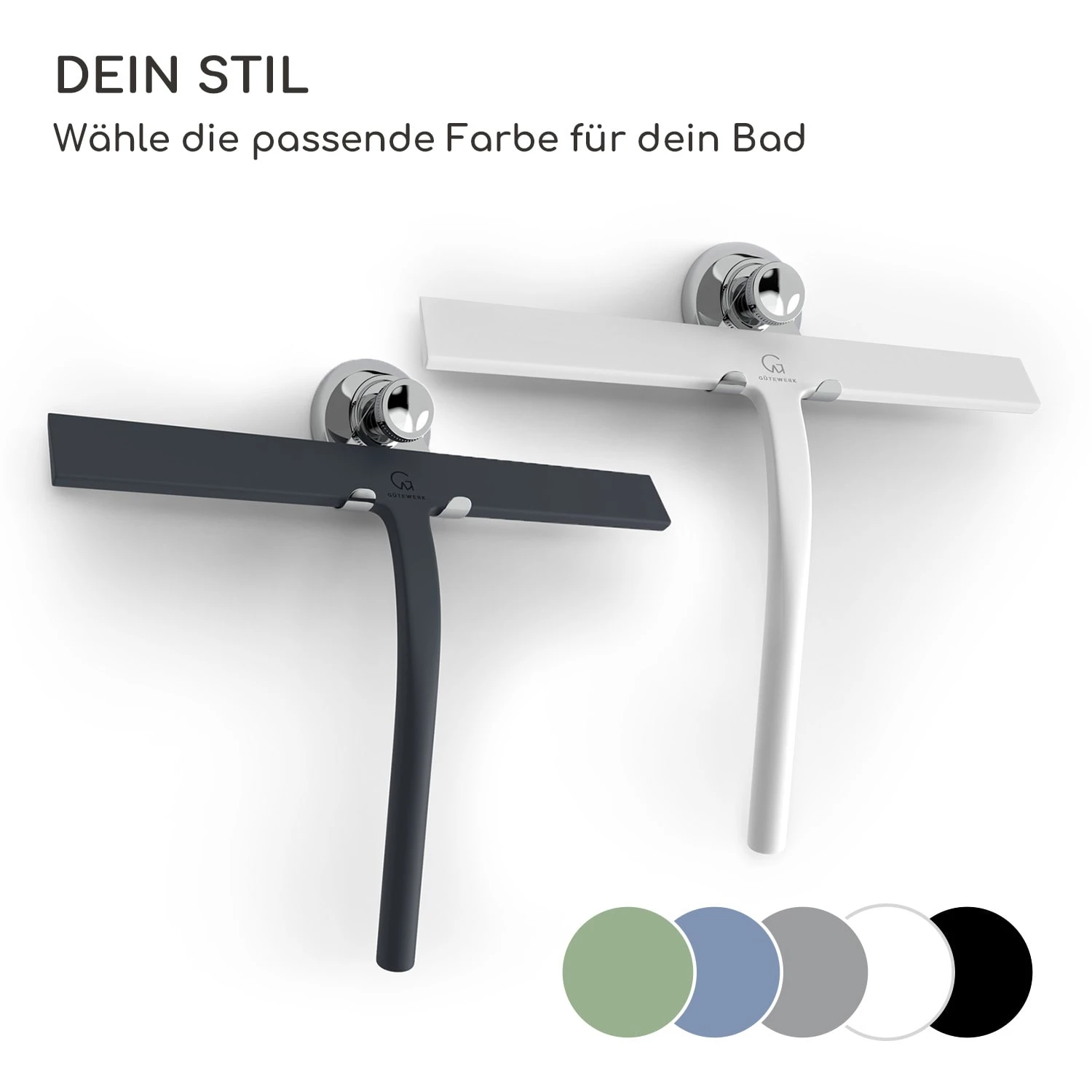 Blaze Duschabzieher 28 cm Silikonumhüllung Edelstahlkern modernes Design Blaze Duschabzieher 28 Cm Silikonumhüllung Edelstahlkern Modernes Design -Deutschland Klarstein Verkaufs-Shop 10039056 de 0006 usp