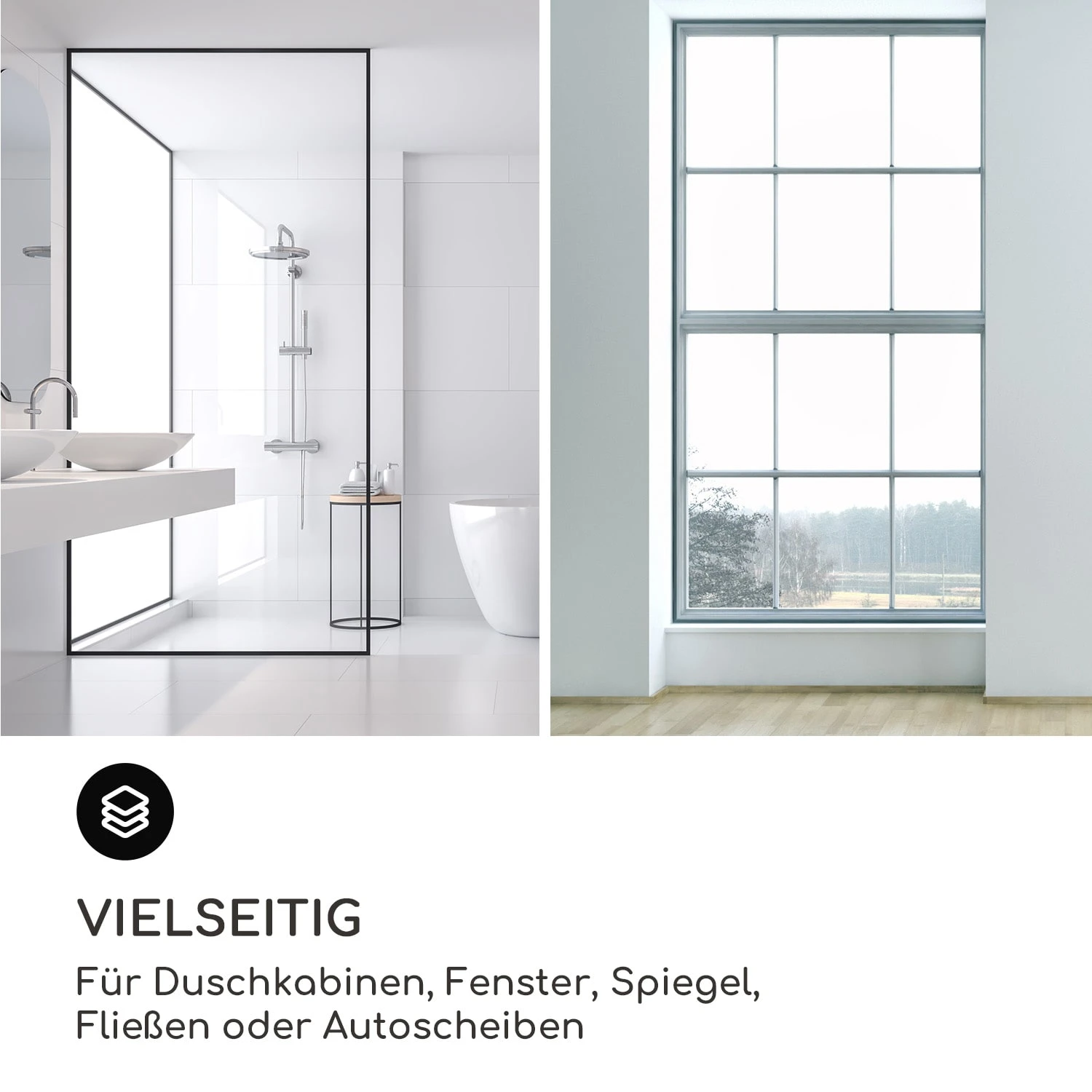 Blaze Duschabzieher 28 cm Silikonumhüllung Edelstahlkern modernes Design Blaze Duschabzieher 28 Cm Silikonumhüllung Edelstahlkern Modernes Design -Deutschland Klarstein Verkaufs-Shop 10039056 de 0007 usp