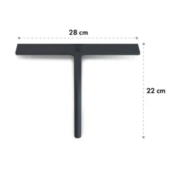 Blaze Duschabzieher 28 Cm Silikonumhüllung Edelstahlkern Modernes Design 7 Blaze Duschabzieher 28 Cm Silikonumhüllung Edelstahlkern Modernes Design -Deutschland Klarstein Verkaufs-Shop 10039056 yy 0011 dimensions