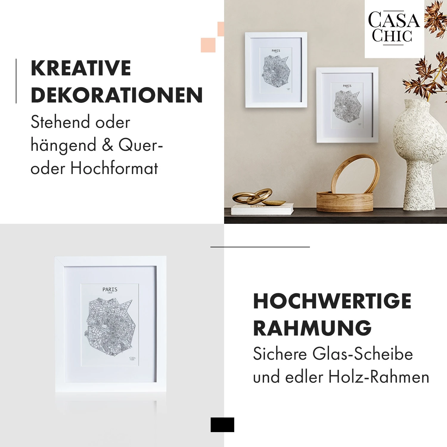 Everton Bilderrahmen rechteckig 24,8 x 19,3 cm Fotos Passepartout Glas Everton Bilderrahmen Rechteckig 24,8 X 19,3 Cm Fotos Passepartout Glas -Deutschland Klarstein Verkaufs-Shop 10039287 de 0003 usp