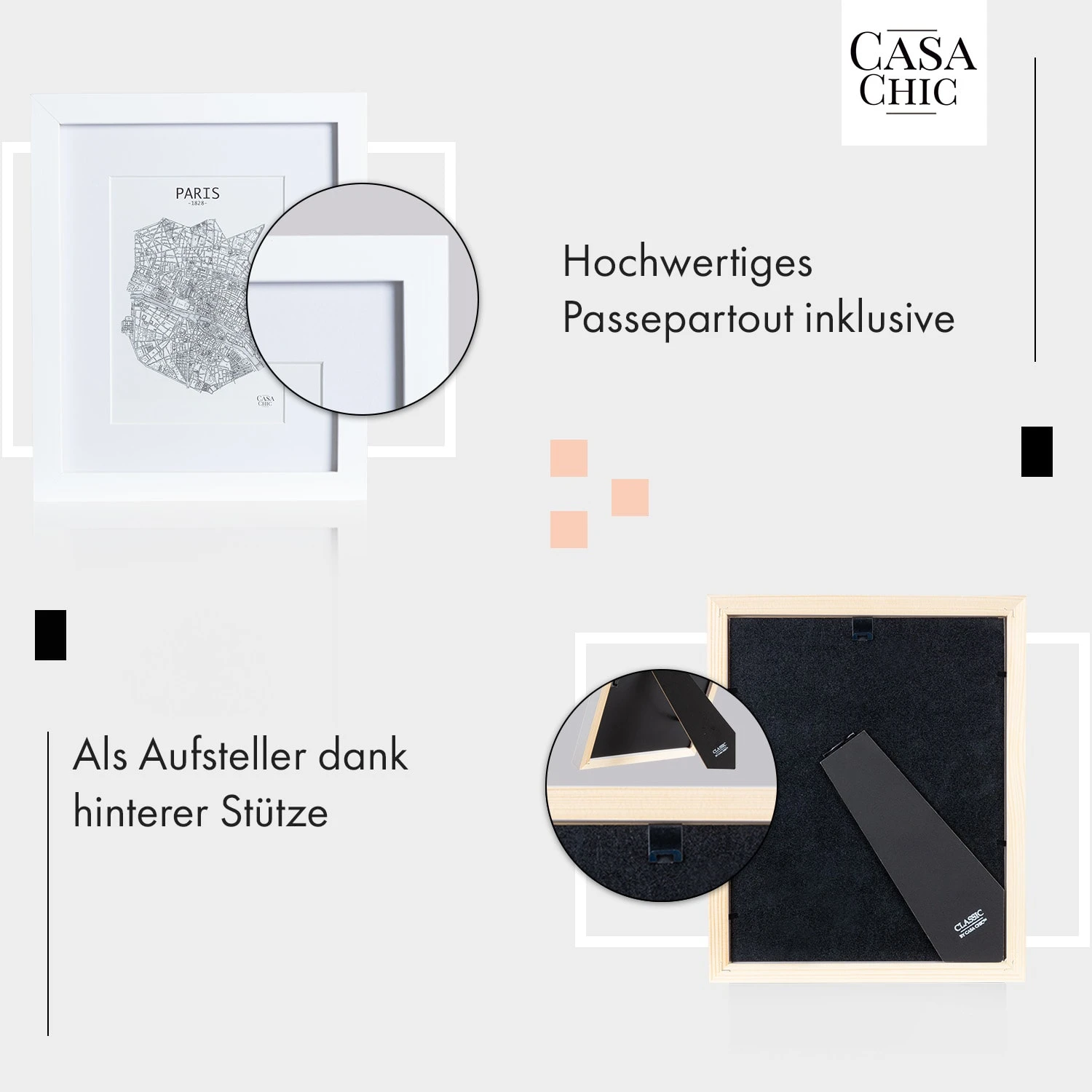 Everton Bilderrahmen rechteckig 24,8 x 19,3 cm Fotos Passepartout Glas Everton Bilderrahmen Rechteckig 24,8 X 19,3 Cm Fotos Passepartout Glas -Deutschland Klarstein Verkaufs-Shop 10039287 de 0004 usp