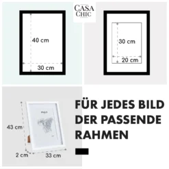 Everton Bilderrahmen Rechteckig 40 X 30 Cm Fotos Passepartout Glas -Deutschland Klarstein Verkaufs-Shop 10039289 de 0005 usp