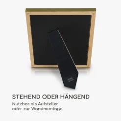 Lancaster Bilderrahmen Rechteckig 24,8 X 19,3 Cm Fotos Passepartout Holz -Deutschland Klarstein Verkaufs-Shop 10039320 de 0005 logo