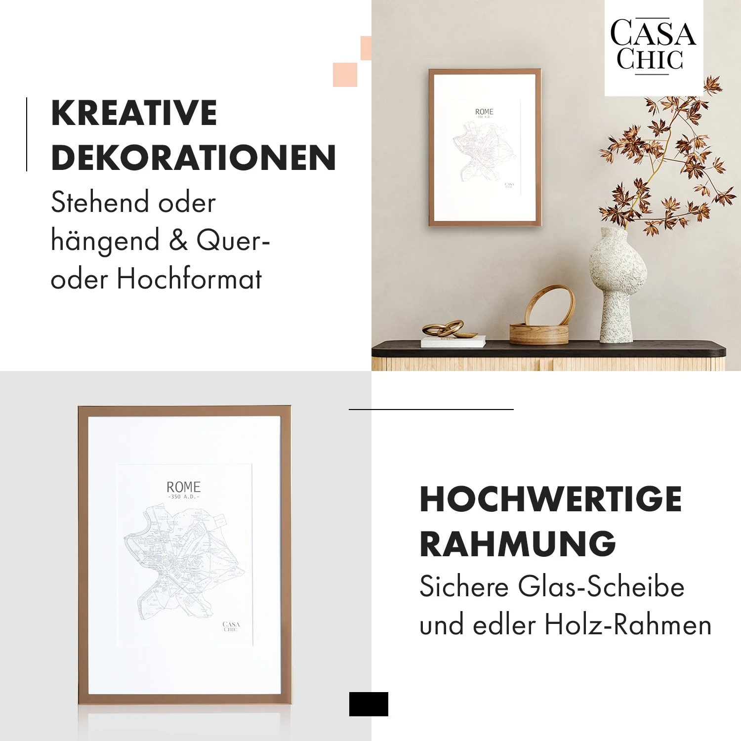 Berwick Bilderrahmen rechteckig DIN A4 cm Fotos Passepartout Glas Berwick Bilderrahmen Rechteckig DIN A4 Cm Fotos Passepartout Glas -Deutschland Klarstein Verkaufs-Shop 10039334 de 0003 usp