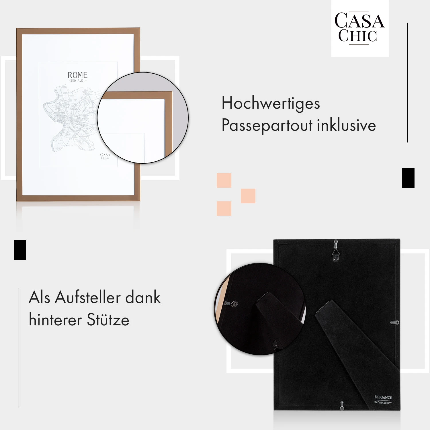 Berwick Bilderrahmen rechteckig DIN A4 cm Fotos Passepartout Glas Berwick Bilderrahmen Rechteckig DIN A4 Cm Fotos Passepartout Glas -Deutschland Klarstein Verkaufs-Shop 10039334 de 0004 usp