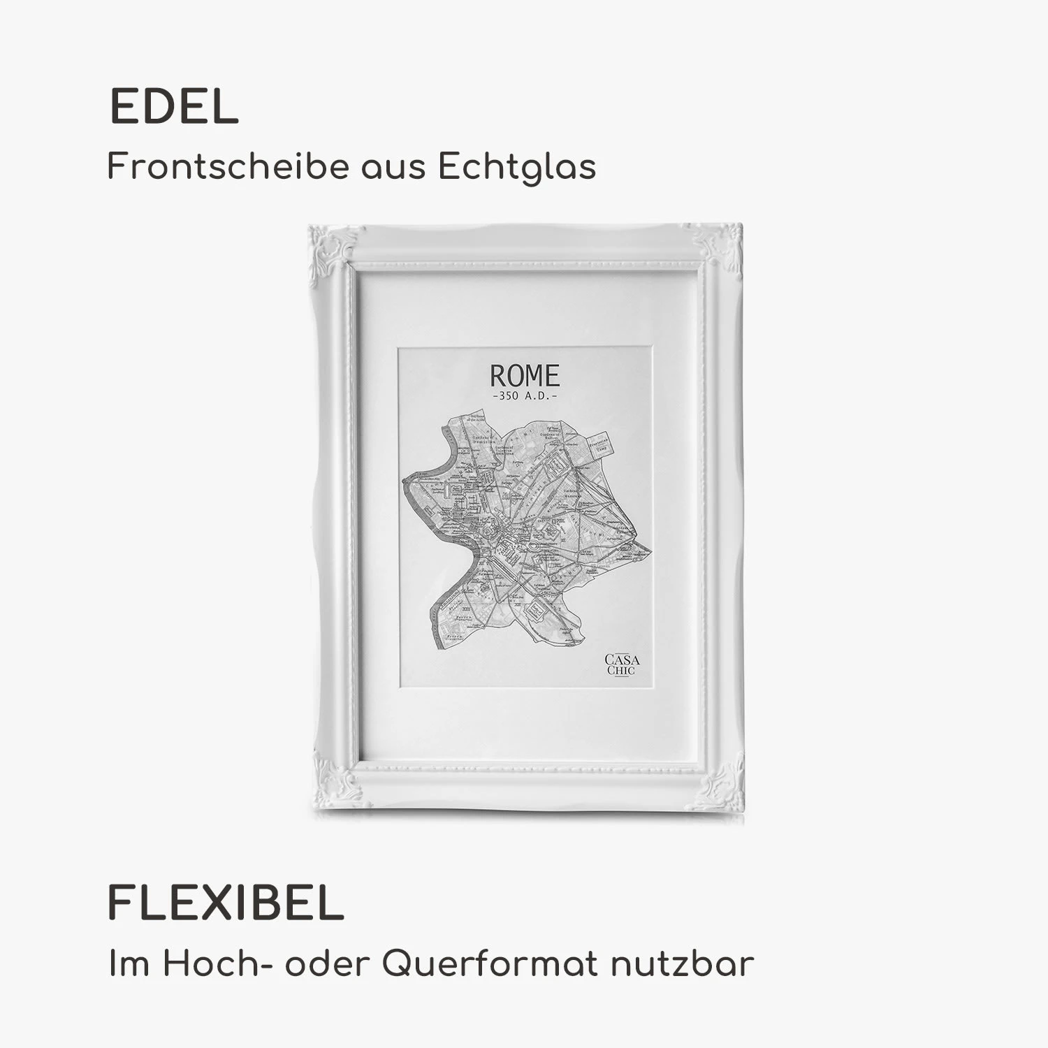 Regent Bilderrahmen rechteckig A4 Fotos Passepartout Glas Rokoko Regent Bilderrahmen Rechteckig A4 Fotos Passepartout Glas Rokoko -Deutschland Klarstein Verkaufs-Shop 10039341 de 0003 logo