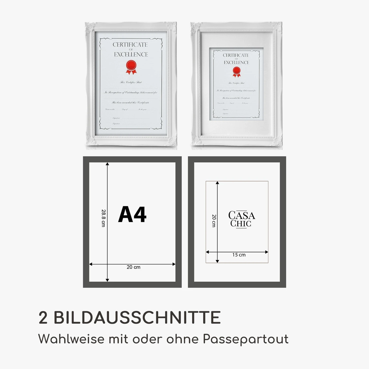 Regent Bilderrahmen rechteckig A4 Fotos Passepartout Glas Rokoko Regent Bilderrahmen Rechteckig A4 Fotos Passepartout Glas Rokoko -Deutschland Klarstein Verkaufs-Shop 10039341 de 0006 logo