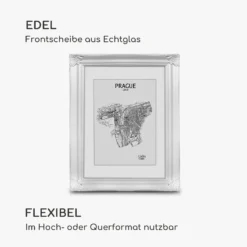 Regent Bilderrahmen Rechteckig 25 X 20 Cm Fotos Passepartout Glas Rokoko -Deutschland Klarstein Verkaufs-Shop 10039345 de 0003 logo