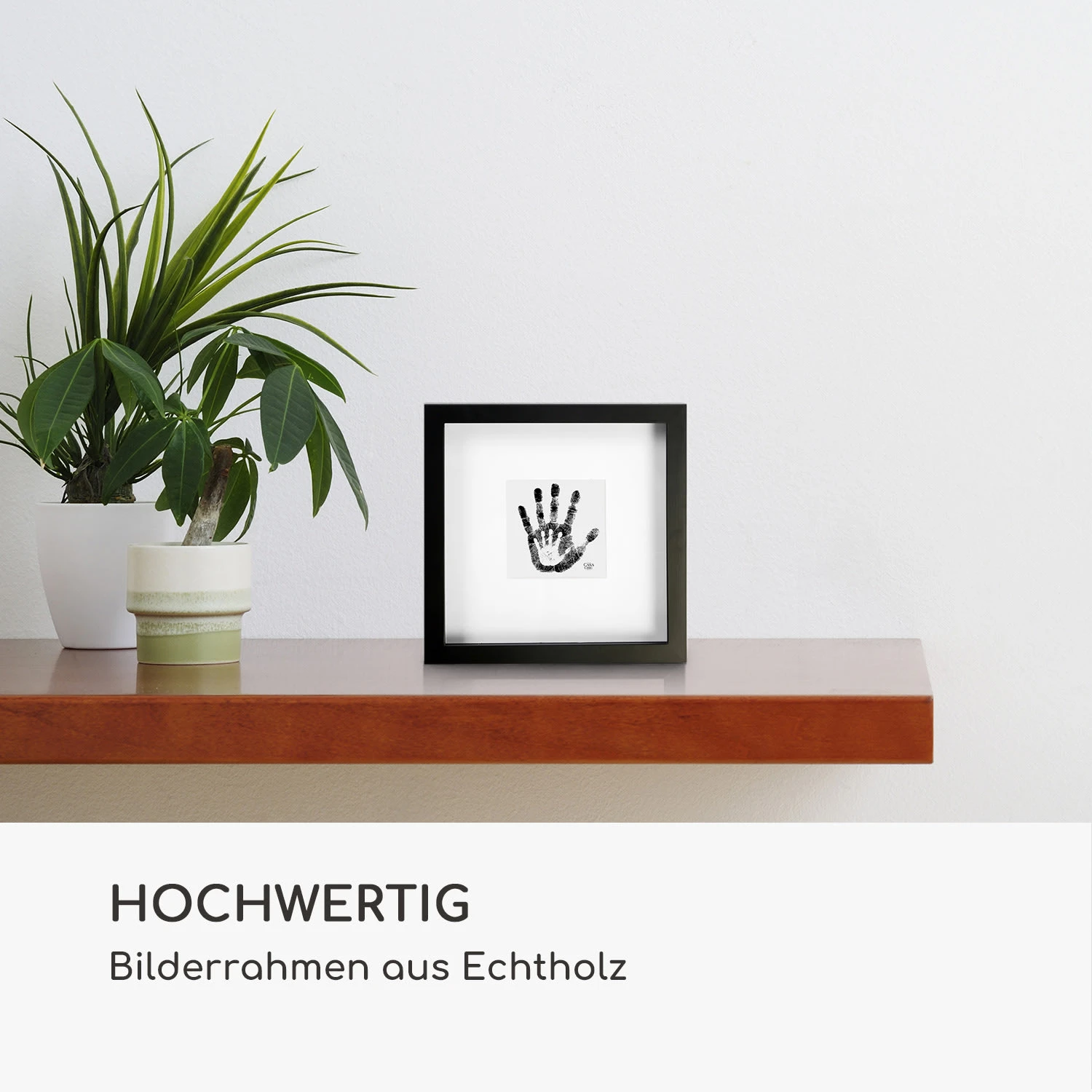 Camden Bilderrahmen 23 x 23 cm und 10 x 10 cm Passepartout Echtholz Camden Bilderrahmen 23 X 23 Cm Und 10 X 10 Cm Passepartout Echtholz -Deutschland Klarstein Verkaufs-Shop 10039347 de 0003 logo