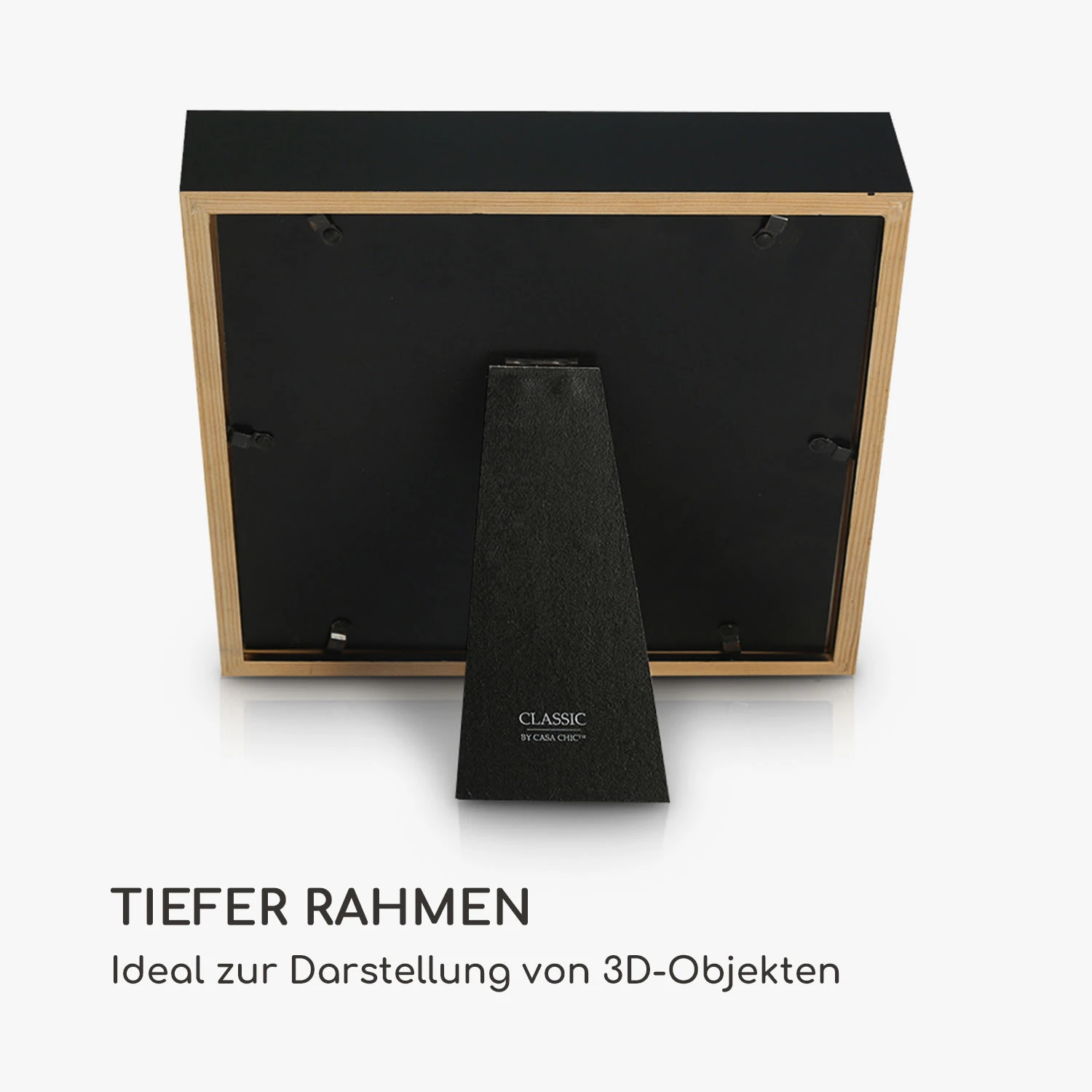 Camden Bilderrahmen 23 x 23 cm und 10 x 10 cm Passepartout Echtholz Camden Bilderrahmen 23 X 23 Cm Und 10 X 10 Cm Passepartout Echtholz -Deutschland Klarstein Verkaufs-Shop 10039347 de 0004 logo