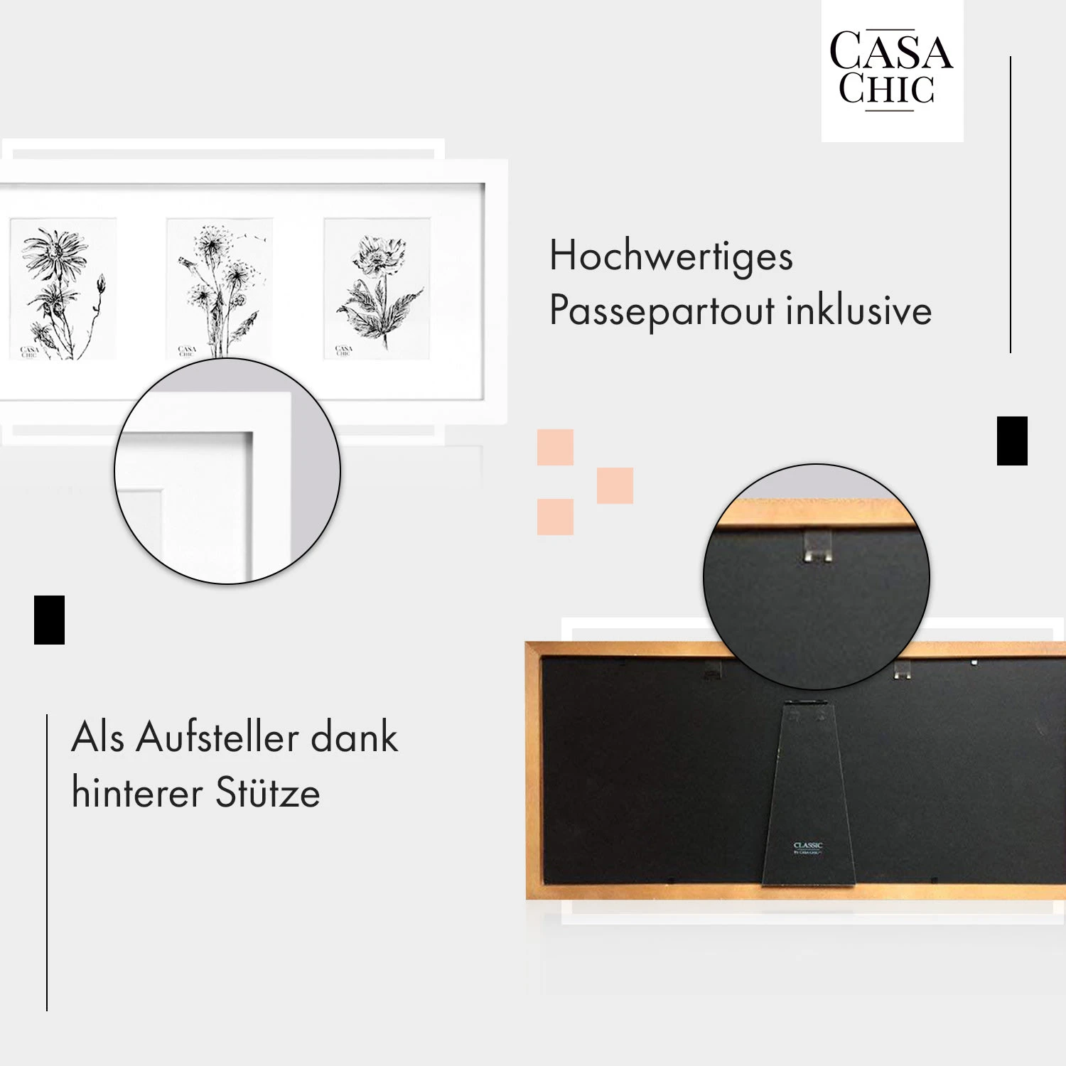 Moorgate Bilderrahmen rechteckig 3er-Rahmen 15 x 10 cm Passepartout Holz Moorgate Bilderrahmen Rechteckig 3er-Rahmen 15 X 10 Cm Passepartout Holz -Deutschland Klarstein Verkaufs-Shop 10039358 de 0004 usp