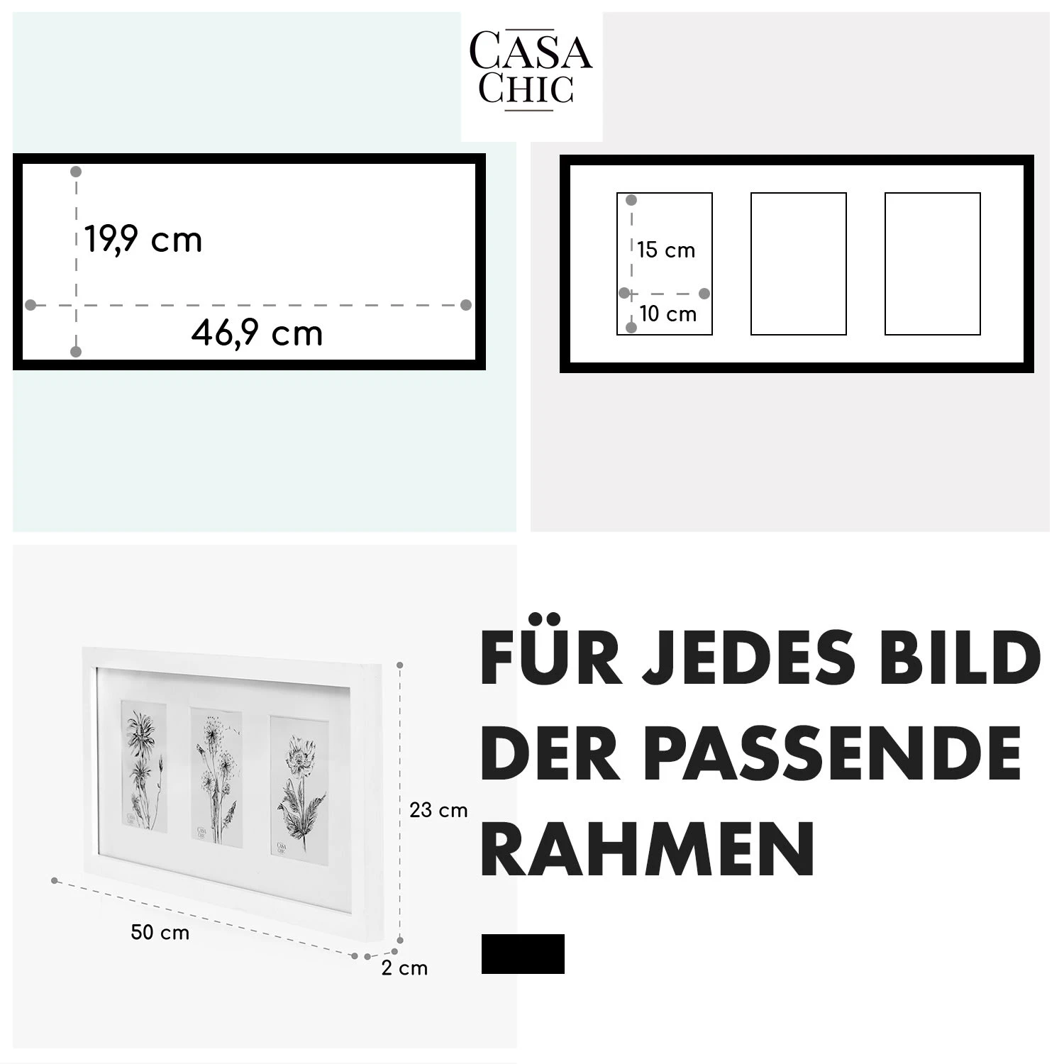 Moorgate Bilderrahmen rechteckig 3er-Rahmen 15 x 10 cm Passepartout Holz Moorgate Bilderrahmen Rechteckig 3er-Rahmen 15 X 10 Cm Passepartout Holz -Deutschland Klarstein Verkaufs-Shop 10039358 de 0005 usp