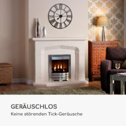 Queensway 60 Wanduhr Metallrahmen Geräuschlos Ø 60 Cm -Deutschland Klarstein Verkaufs-Shop 10039362 de 0004 logo