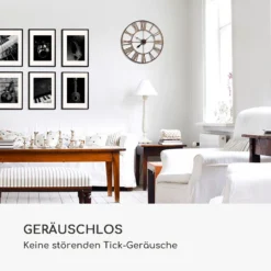 Queensway 80 Wanduhr Metallrahmen Geräuschlos Ø 76 Cm -Deutschland Klarstein Verkaufs-Shop 10039367 de 0004 logo