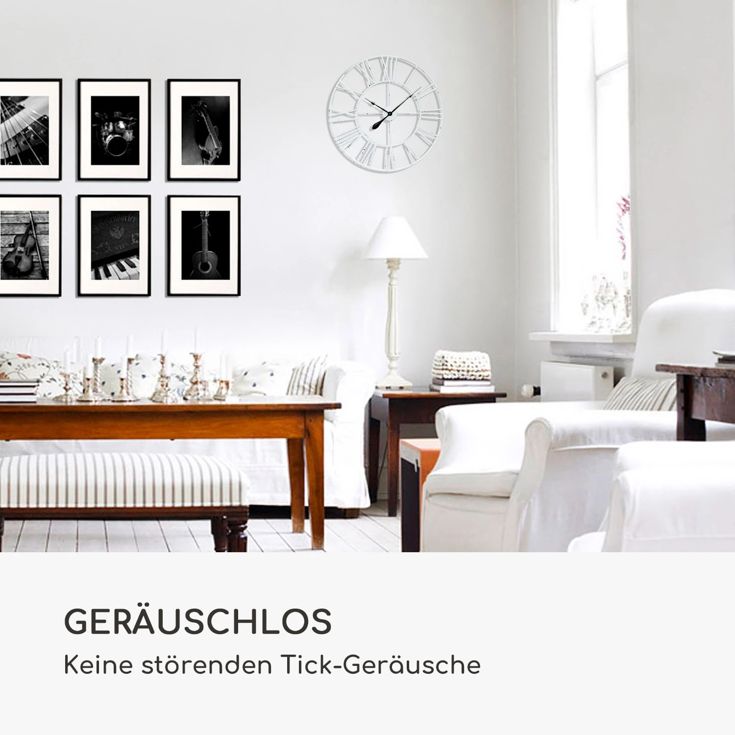 Queensway 80 Wanduhr Metallrahmen geräuschlos Ø 76 cm Queensway 80 Wanduhr Metallrahmen Geräuschlos Ø 76 Cm -Deutschland Klarstein Verkaufs-Shop 10039368 de 0004 logo