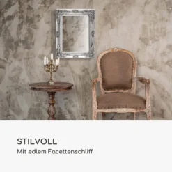 Ipswich Wandspiegel Massivholzrahmen Rechteckig 53 X 42 Cm -Deutschland Klarstein Verkaufs-Shop 10039375 de 0003 logo