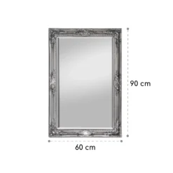 Manchester Wandspiegel Massivholzrahmen Rechteckig 90 X 60 Cm -Deutschland Klarstein Verkaufs-Shop 10039379 yy 0006 logo