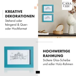 Clapton Bilderrahmen 3er-Set Rechteckig 14 X 9 Cm Fotos Passepartout Glas -Deutschland Klarstein Verkaufs-Shop 10039387 de 0003 usp