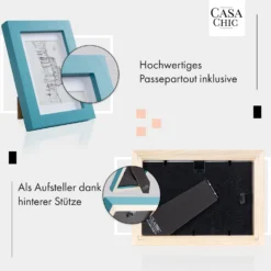 Clapton Bilderrahmen 3er-Set Rechteckig 14 X 9 Cm Fotos Passepartout Glas -Deutschland Klarstein Verkaufs-Shop 10039387 de 0004 usp