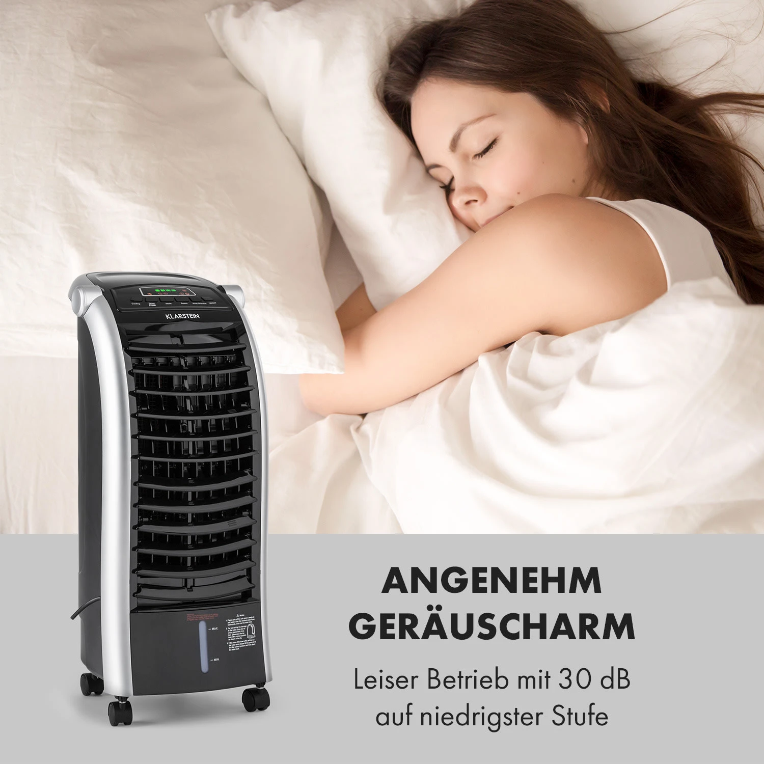 Maxfresh Ventilator Luftkühler 4-in-1-Funktion 6L-Tank 55W Timer Maxfresh Ventilator Luftkühler 4-in-1-Funktion 6L-Tank 55W Timer -Deutschland Klarstein Verkaufs-Shop 10039394 de 0006 logo