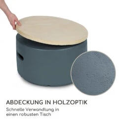 Pilos Gas-Feuerstelle 40.000BTU/13kW Abdeckung Edelstahlbrenner -Deutschland Klarstein Verkaufs-Shop 10039400 de 0004 logo