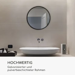 Fournier Wandspiegel Metallrahmen Rund Ø 40 Cm -Deutschland Klarstein Verkaufs-Shop 10039432 de 0004 logo