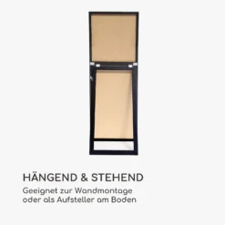 Luton Wandspiegel Echtholz Rechteckig 130 X 45 Cm -Deutschland Klarstein Verkaufs-Shop 10039464 de 0005 logo