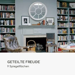 Leeds Wandspiegel Echtholzrahmen Rund Ø 90 Cm 2 Leeds Wandspiegel Echtholzrahmen Rund Ø 90 Cm -Deutschland Klarstein Verkaufs-Shop 10039469 de 0003 logo