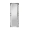 Ashford Standspiegel Massivholzrahmen Rechteckig 130 X 45 Cm