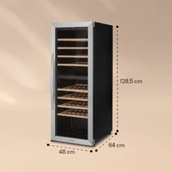 Klarstein Vinamour 77 Duo Weinkühlschrank 191 Liter 5 - 20 °C 2 Kühlzonen -Deutschland Klarstein Verkaufs-Shop 10039771 yy 0007 logo