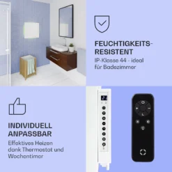 Mojave 500 Smart 2-in-1 Heizgerät Infrarot Konvektor 60x60cm 500W RGB-Licht -Deutschland Klarstein Verkaufs-Shop 10039811 de 0006 logo