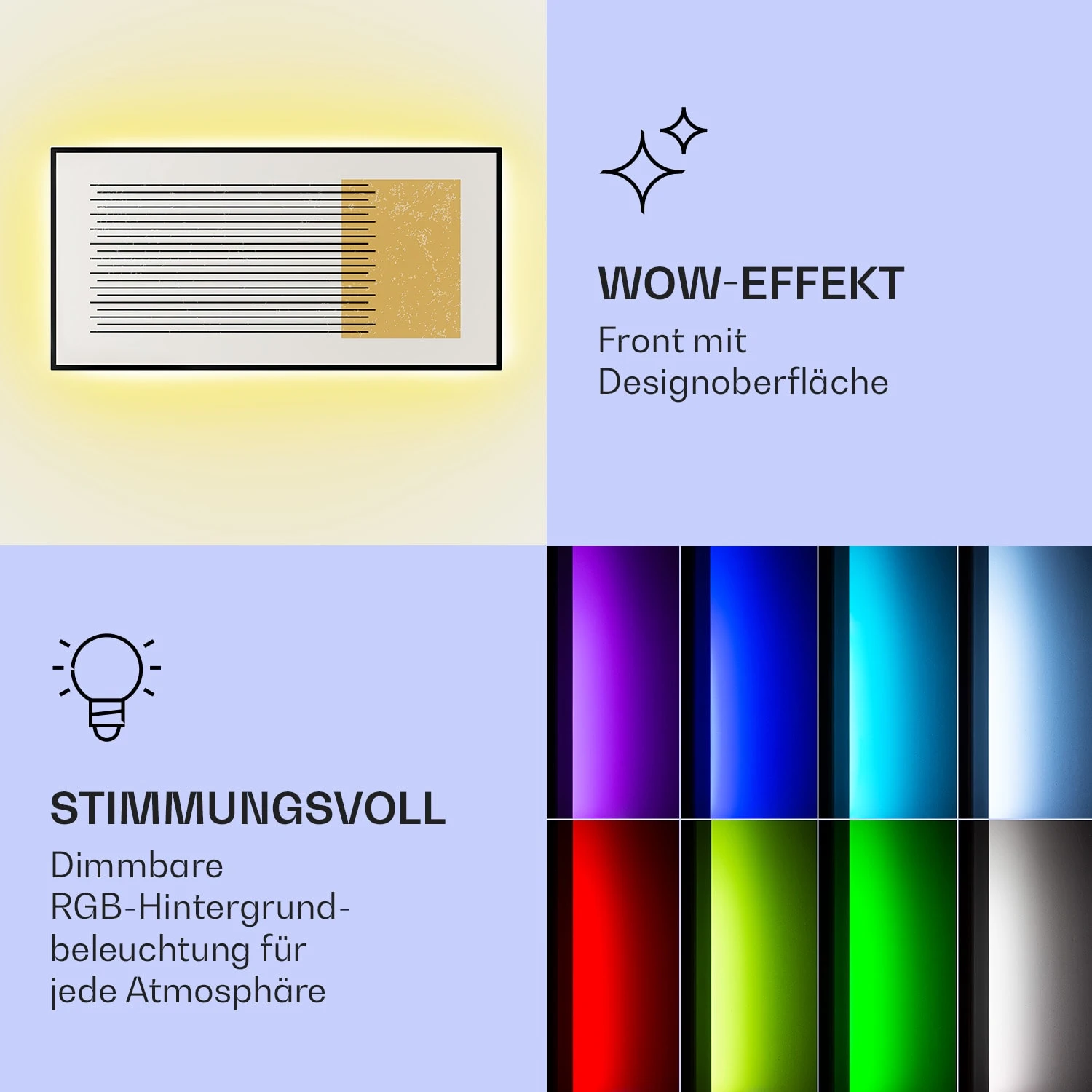 Mojave 1000 smart 2-in-1 Heizgerät Infrarot Konvektor 120x60cm 1000W RGB-Licht Mojave 1000 Smart 2-in-1 Heizgerät Infrarot Konvektor 120x60cm 1000W RGB-Licht -Deutschland Klarstein Verkaufs-Shop 10039826 de 0003 logo