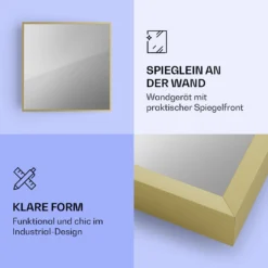 La Palma 500 Smart 2-in-1 Heizgerät Infrarot Konvektor 60x60cm 500W Spiegelfront 2 La Palma 500 Smart 2-in-1 Heizgerät Infrarot Konvektor 60x60cm 500W Spiegelfront -Deutschland Klarstein Verkaufs-Shop 10039830 de 0003 logo