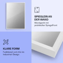 La Palma 750 Smart 2-in-1 Heizgerät Infrarot Konvektor 85x60cm 750W Spiegelfront -Deutschland Klarstein Verkaufs-Shop 10039832 de 0003 logo