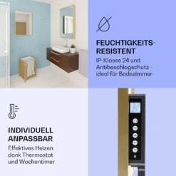 La Palma 1000 Smart 2-in-1 Heizgerät Infrarot Konvektor 120x60cm 1000W Spiegel -Deutschland Klarstein Verkaufs-Shop 10039838 de 0006 logo