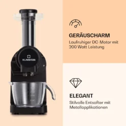 Bella Elegance Saftpresse 200 W 400 Ml BPA-frei -Deutschland Klarstein Verkaufs-Shop 10039899 de 0003 logo