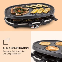 All-U-Can-Grill Raclette Raclette-Grill 4-in-1 Zubehör Für 8 Personen -Deutschland Klarstein Verkaufs-Shop 10039923 de 0003 logo