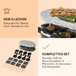 Steaklette Raclette Raclette-Grill Mit Zubehör Für 8 Personen 3 Steaklette Raclette Raclette-Grill Mit Zubehör Für 8 Personen -Deutschland Klarstein Verkaufs-Shop 10039925 de 0004 logo