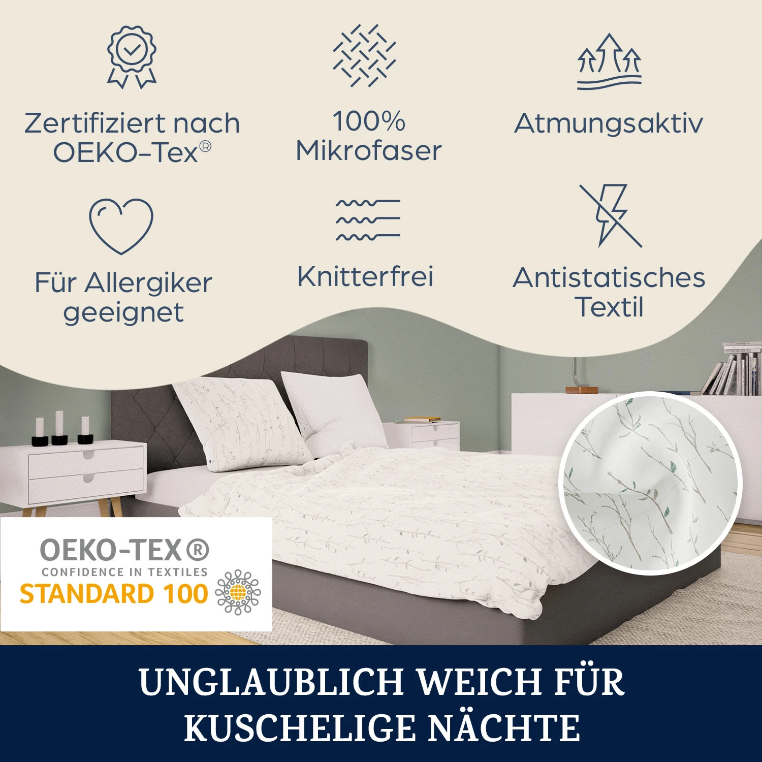 Soft Wonder-Edition Bettwäsche 200x200 cm Mikrofaser Soft Wonder-Edition Bettwäsche 200x200 Cm Mikrofaser -Deutschland Klarstein Verkaufs-Shop 10039964 de 0002 logo