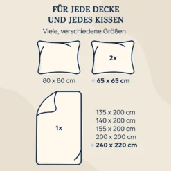 Soft Wonder-Edition Bettwäsche 240x220 Cm Mikrofaser -Deutschland Klarstein Verkaufs-Shop 10039971 de 0006 logo